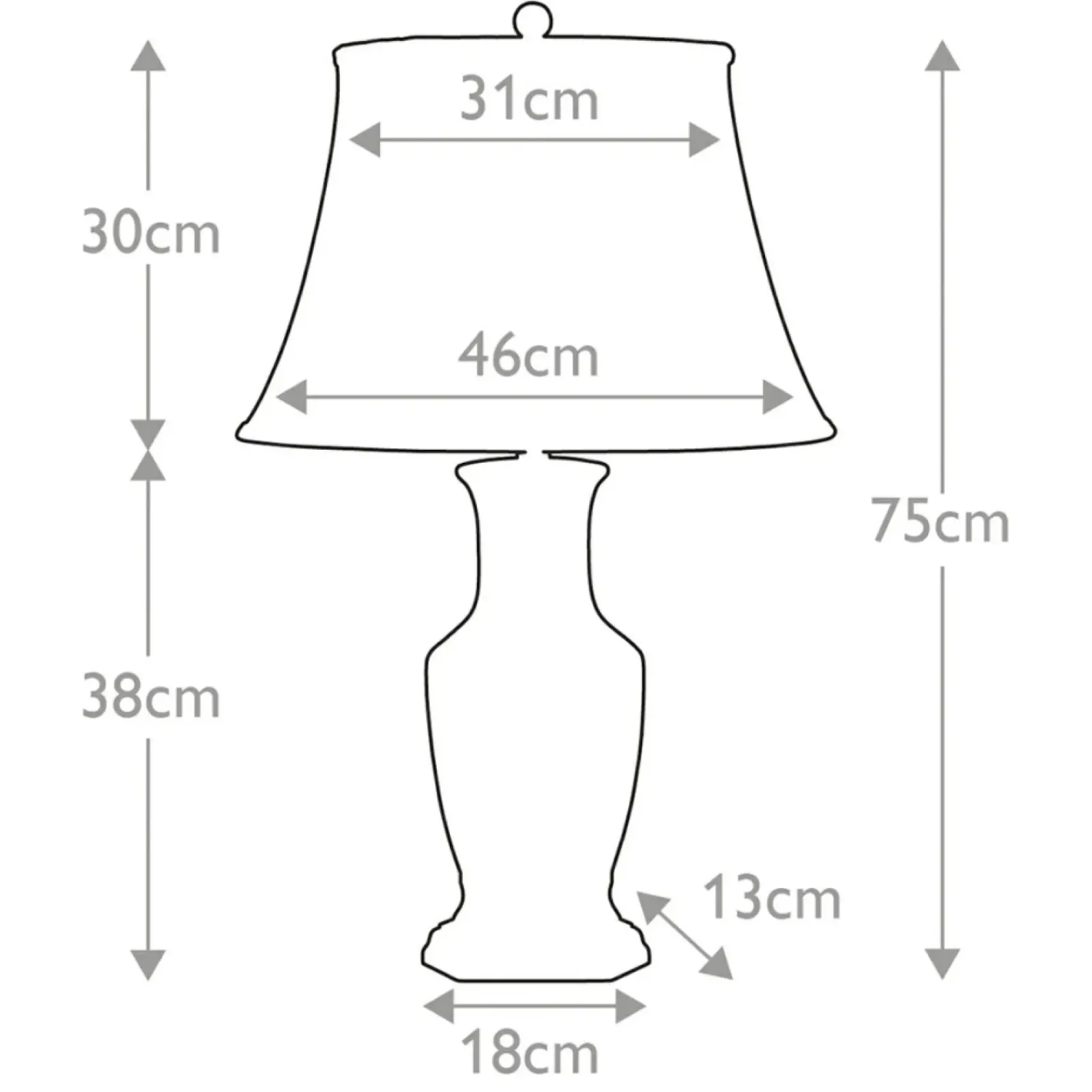 Sklep Kaja Dekoracyjna lampa stołowa, nocna BLUE-HEX-TL z serii BLUE HEX* Lampki Stołowe Z Abażurem|Tradycyjne Lampki Stołowe