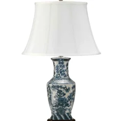 Sklep Kaja Dekoracyjna lampa stołowa, nocna BLUE-HEX-TL z serii BLUE HEX* Lampki Stołowe Z Abażurem|Tradycyjne Lampki Stołowe