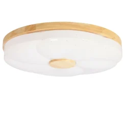 Sklep Kaja Dekoracyjna lampa sufitowa, plafon z drewnem 13-24947 FIORINO | Kaja* Lampy Led|Plafony Nowoczesne