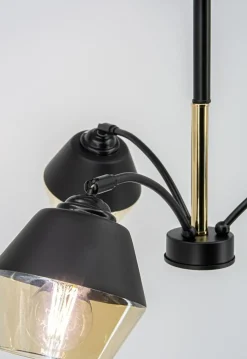 Sklep Kaja Dekoracyjna lampa sufitowa z kloszami 2202/3 BL TR z serii NEWADA Shop