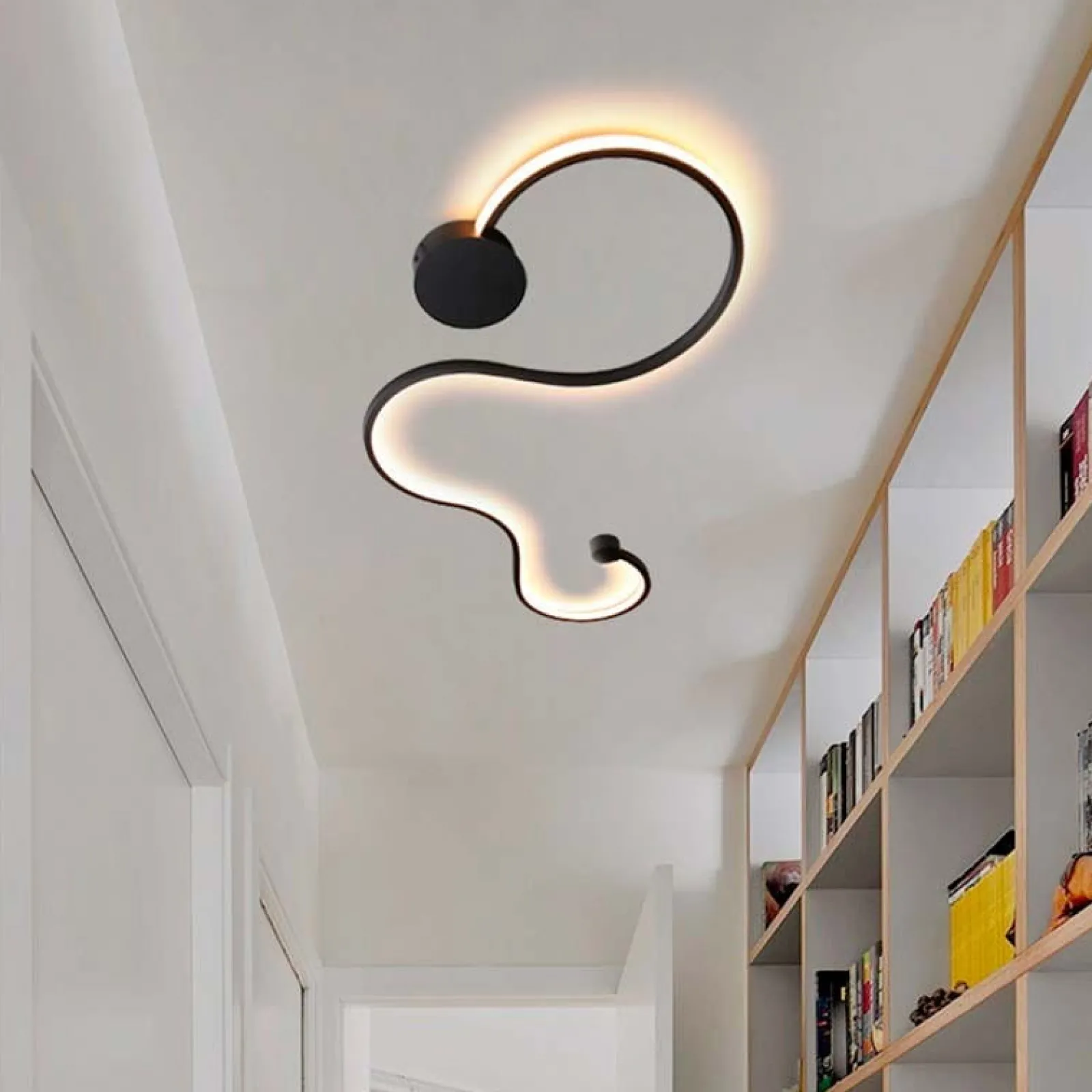 Sklep Kaja Dekoracyjna lampa sufitowa LED ABR-MKL40W LINEA | Kaja Oświetlenie* Plafony Nowoczesne|Lampy Led
