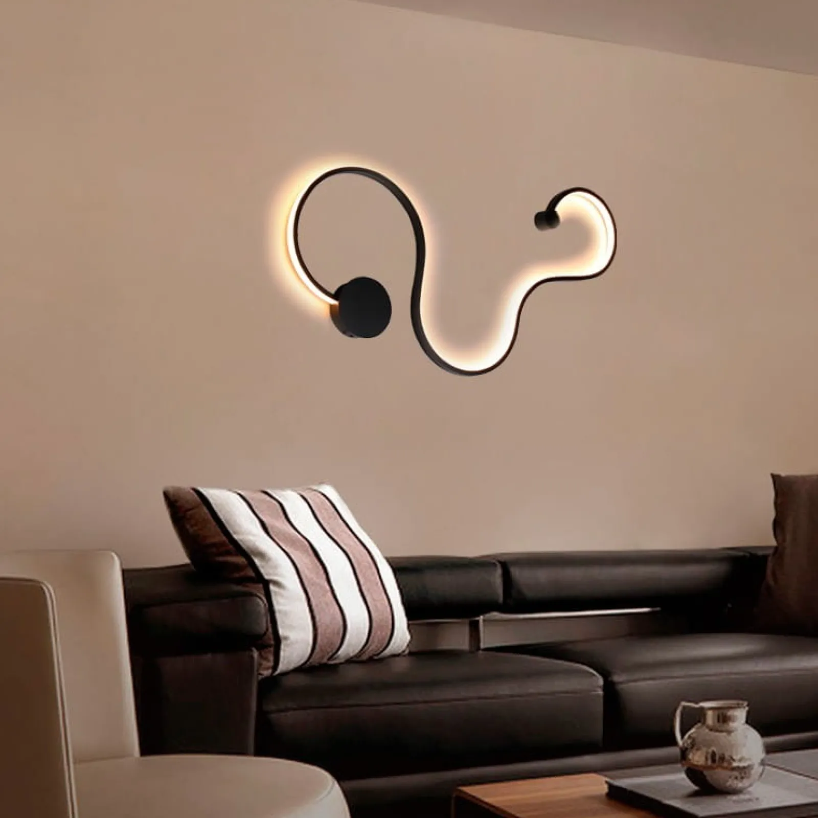 Sklep Kaja Dekoracyjna lampa sufitowa LED ABR-MKL40W LINEA | Kaja Oświetlenie* Plafony Nowoczesne|Lampy Led