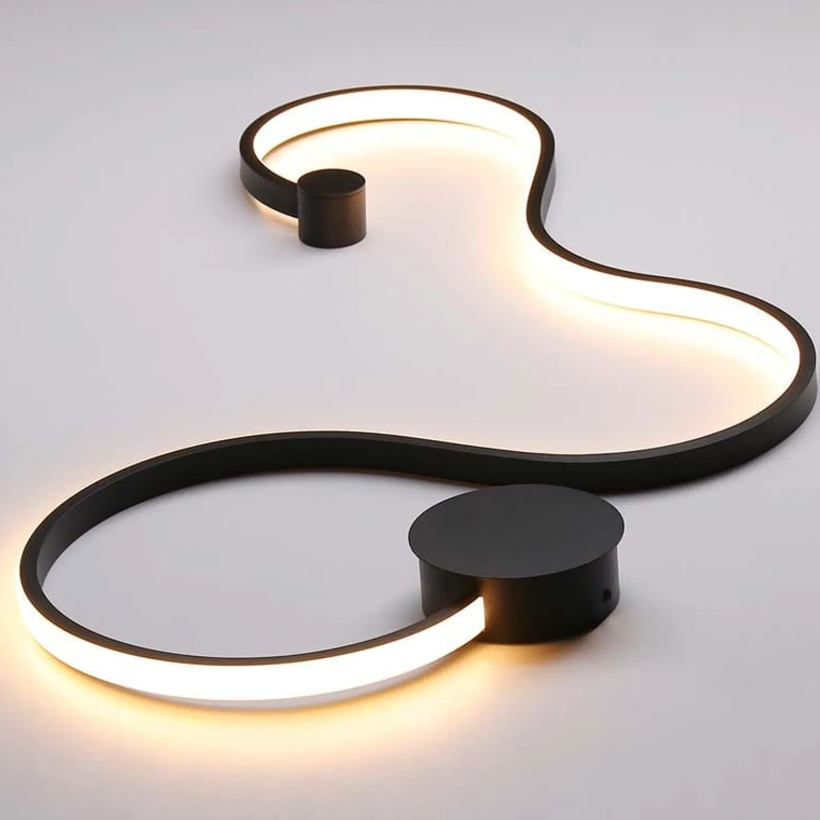 Sklep Kaja Dekoracyjna lampa sufitowa LED ABR-MKL40W LINEA | Kaja Oświetlenie* Plafony Nowoczesne|Lampy Led