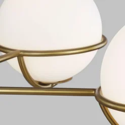 Sklep Kaja Dekoracyjna lampa sufitowa, klosze FE-APOLLO5-BB z serii APOLLO oksydowanymosiądz Store