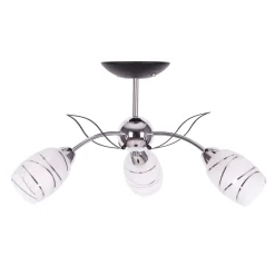 Sklep Kaja Dekoracyjna lampa sufitowa K-JSL-6093/3 CHR XENA | Kaja Oświetlenie* Randole Tradycyjne|Żyrandole Tradycyjne - Retro
