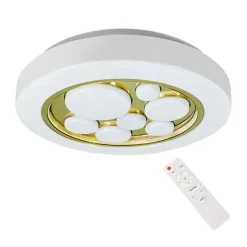 Sklep Kaja Dekoracyjna lampa sufitowa LED z pilotem ML8128 BUBBLES | Kaja* Plafony Klasyczne|Plafony Nowoczesne
