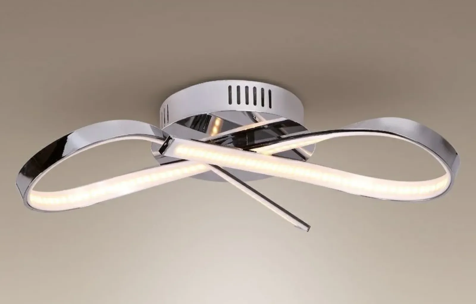 Sklep Kaja Dekoracyjna lampa sufitowa LED do sypialni MX C0099 INFINITY | Kaja* Lampy Led|Plafony Nowoczesne