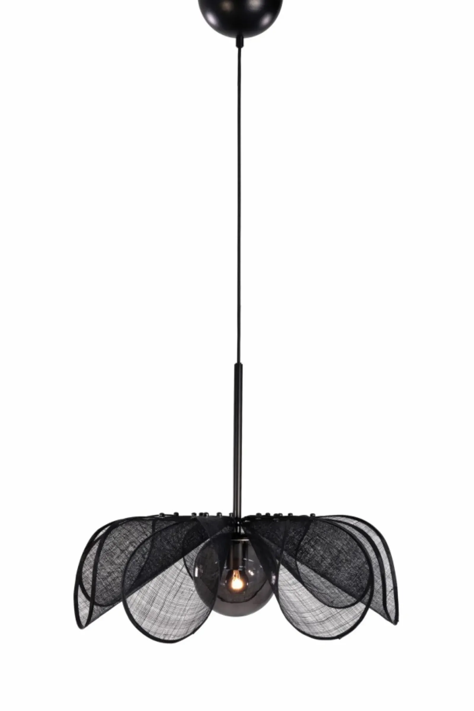 Sklep Kaja Dekoracyjna lampa wisząca - kwiat do salonu 108660 STYRKA | Kaja Outlet