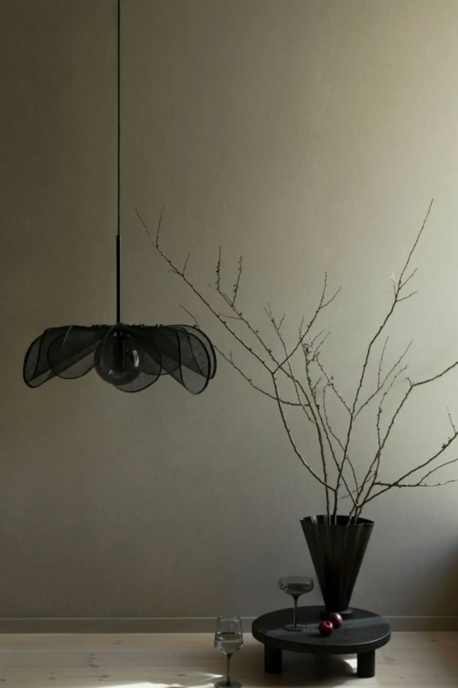 Sklep Kaja Dekoracyjna lampa wisząca - kwiat do salonu 108660 STYRKA | Kaja Outlet