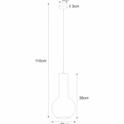 Sklep Kaja Dekoracyjna lampa wisząca do kuchni K-4520 ARVI BLACK | Kaja Online