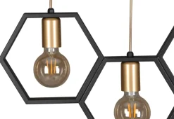 Sklep Kaja Dekoracyjna lampa wisząca nad stół K-4721 HONEY | Kaja Oświetlenie Fashion