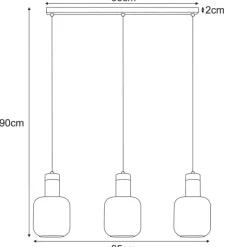 Sklep Kaja Dekoracyjna lampa wisząca nad wyspę kuchenną K-5263 z serii DENIS Outlet