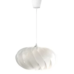 Sklep Kaja Dekoracyjna lampa wisząca do salonu LP-023/1P WH JET | Kaja Hot
