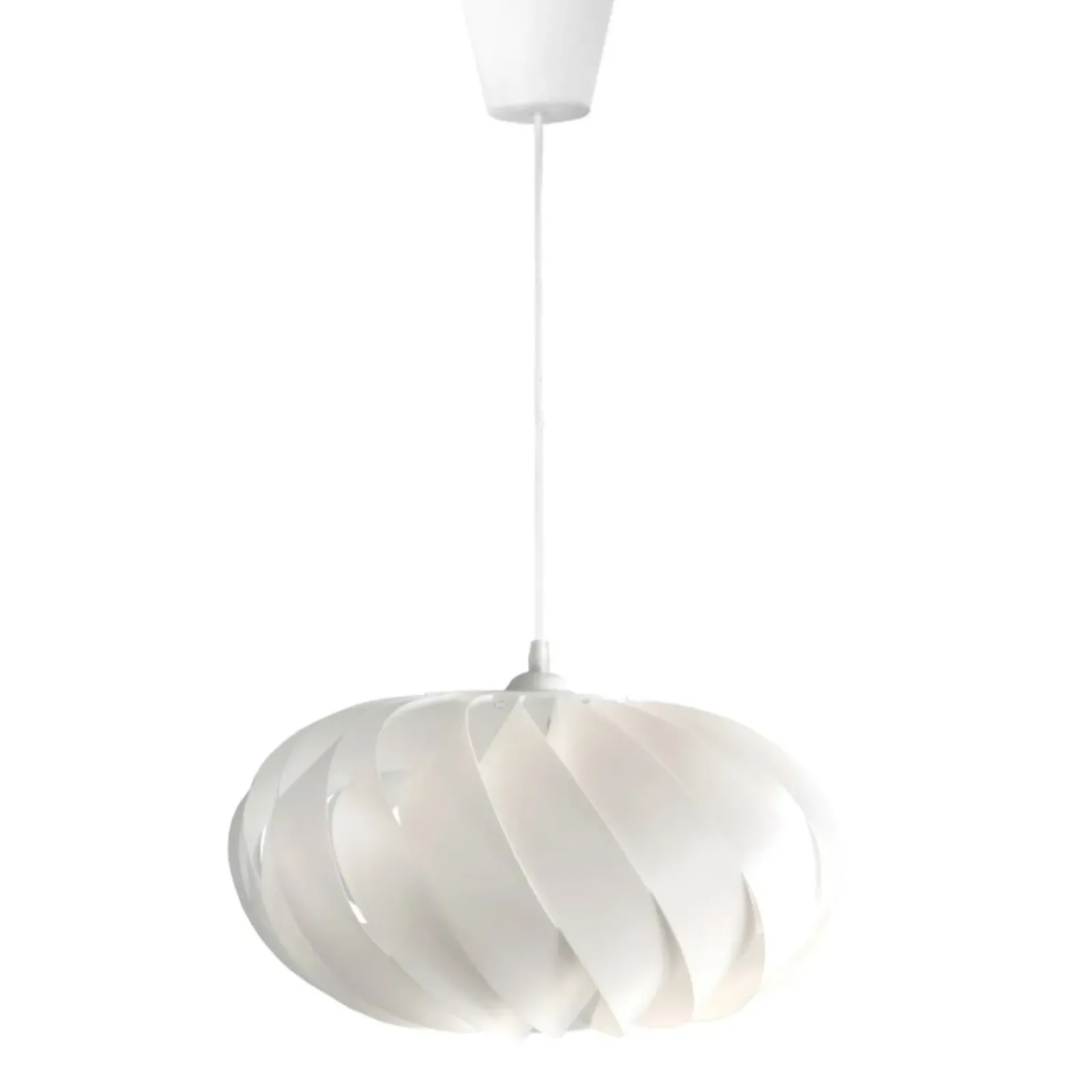 Sklep Kaja Dekoracyjna lampa wisząca do salonu LP-023/1P WH JET | Kaja Hot