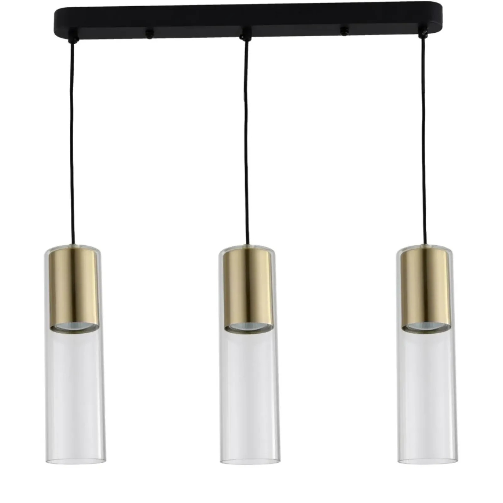Sklep Kaja Dekoracyjna lampa wisząca nad stół LP-232/3L GD z serii MANACOR | Kaja Shop