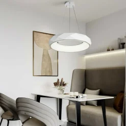 Sklep Kaja Dekoracyjna lampa wisząca LED LP-8069/1P LED WH REUS | Kaja Shop