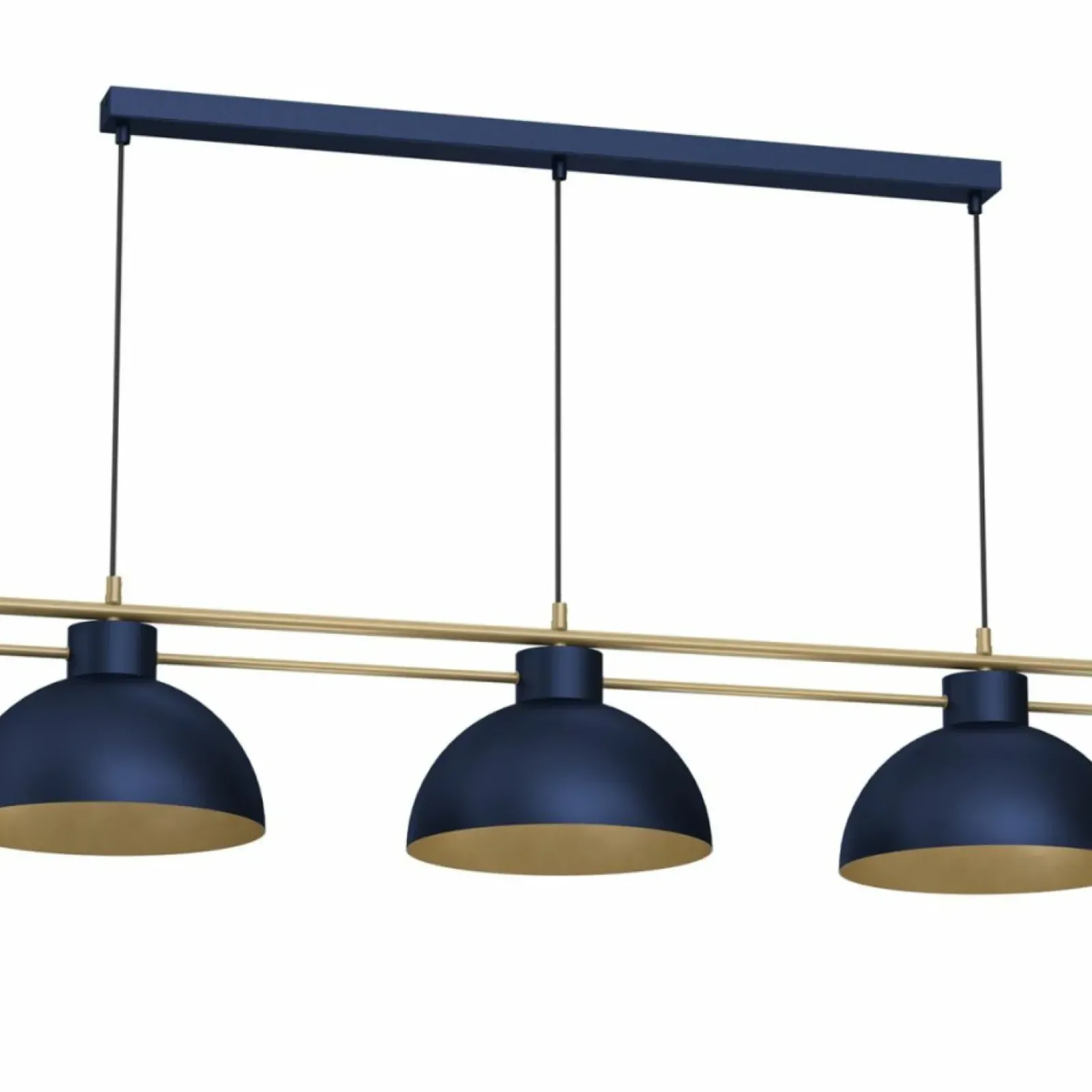 Sklep Kaja Dekoracyjna lampa wisząca w kolorze niebieskim LX 4378 ESTATE | Kaja Shop