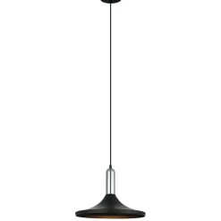 Sklep Kaja Dekoracyjna lampa wisząca MDM-3027/1 BK+CR LUSTY | Kaja Oświetlenie czarny Clearance