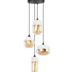Sklep Kaja Dekoracyjna lampa wisząca MDM-4364/4 W+AMB MOLINA | Kaja Oświetlenie Cheap