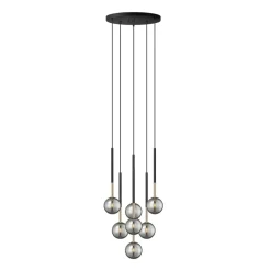 Sklep Kaja Dekoracyjna lampa wisząca do salonu P0574-07F-SDFZ ARCTURUS | Kaja Best