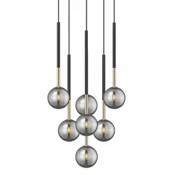 Sklep Kaja Dekoracyjna lampa wisząca do salonu P0574-07F-SDFZ ARCTURUS | Kaja Best