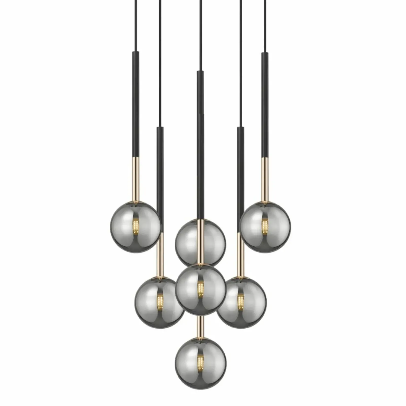 Sklep Kaja Dekoracyjna lampa wisząca do salonu P0574-07F-SDFZ ARCTURUS | Kaja Best