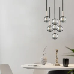 Sklep Kaja Dekoracyjna lampa wisząca do salonu P0574-07F-SDFZ ARCTURUS | Kaja Best