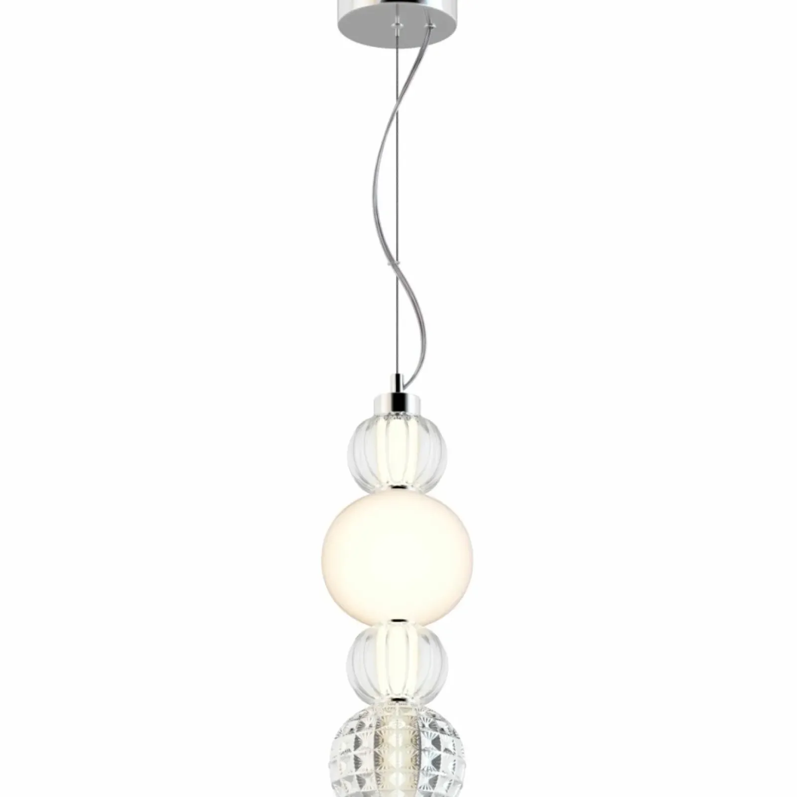 Sklep Kaja Dekoracyjna lampa wisząca LED P069PL-L17CH3K COLLAR | Kaja Oświetlenie Cheap