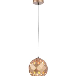 Sklep Kaja Dekoracyjna lampa wisząca PND-34221-1S-GD PAULELA | Kaja Oświetlenie złoty Cheap