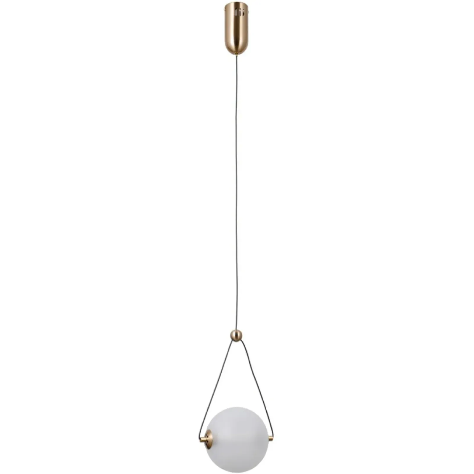 Sklep Kaja Dekoracyjna lampa wisząca, LED PND-34361-S-HBR-OPAL z serii RASTIA Discount