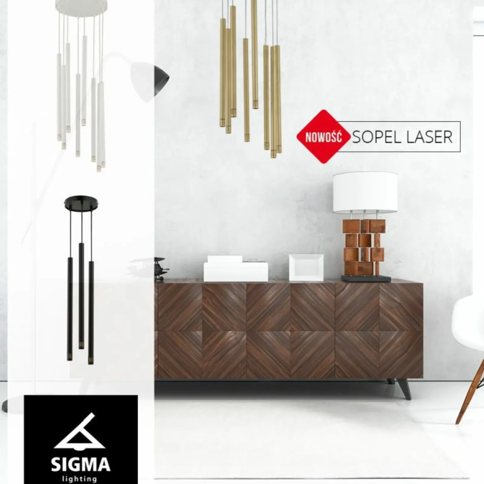 Sklep Kaja Dekoracyjna lampa wisząca do salonu SIG 33397 z serii SOPEL GRAND Hot