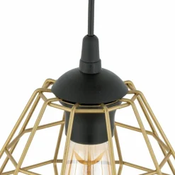 Sklep Kaja Dekoracyjna lampa wisząca ze złotym kloszem TK 4640 DIAMOND NEW Outlet