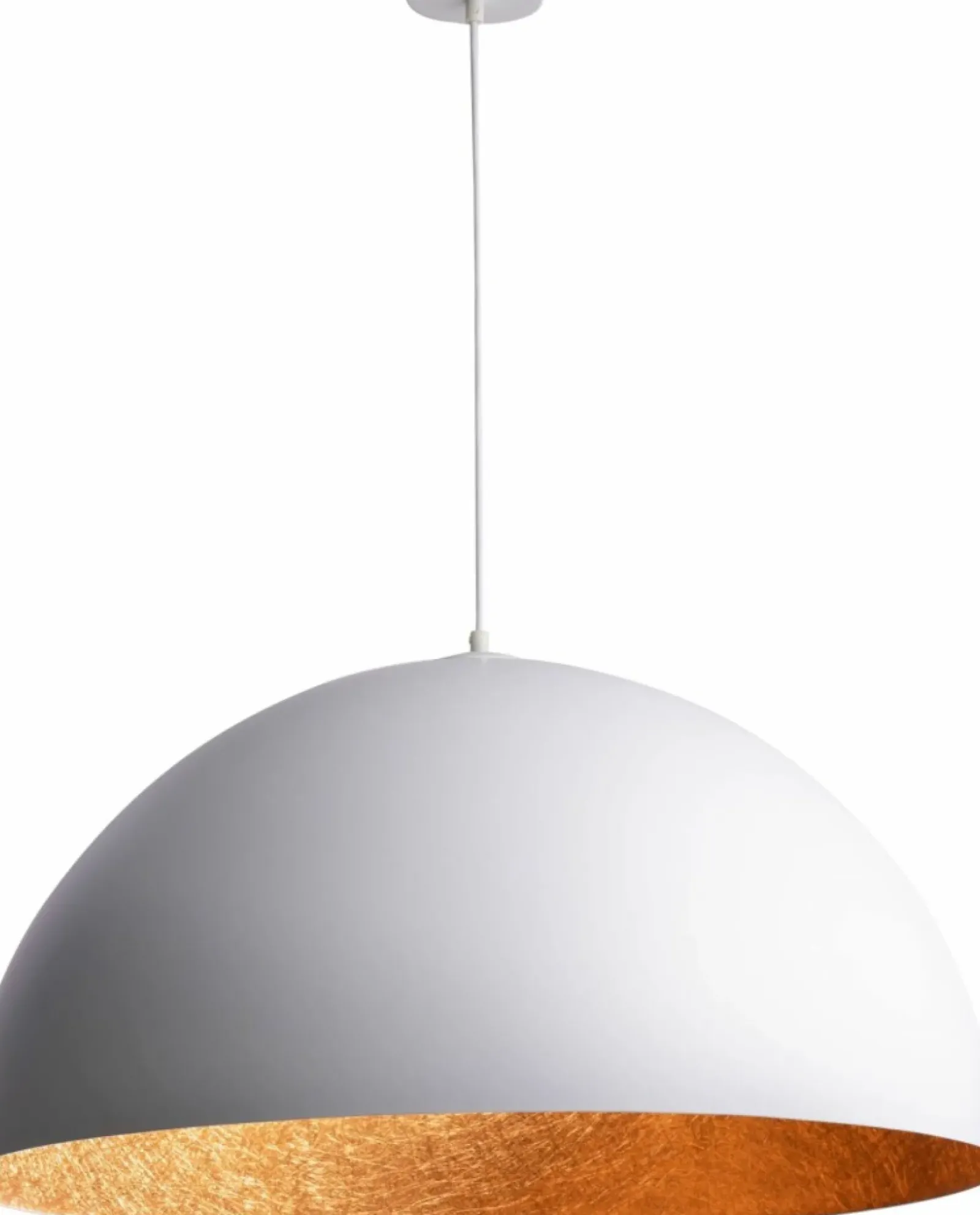 Sklep Kaja Dekoracyjna lampa z szerokim kloszem SIG 30134 serii SFERA 70 B/MIEDŹ Cheap