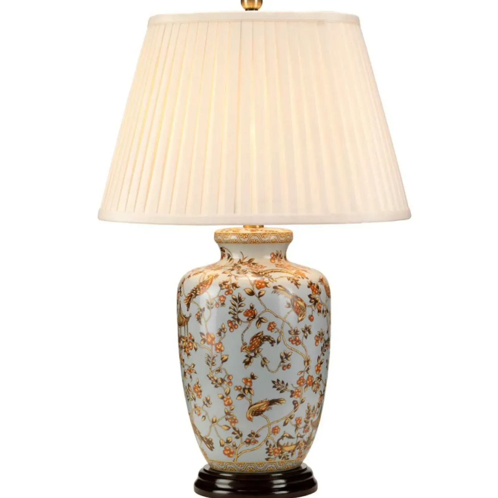 Sklep Kaja Dekoracyjna lampka nocna z rysunkami GOLD-BIRDS-TL z serii GOLD BIRDS* Tradycyjne Lampki Stołowe