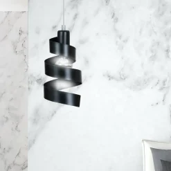 Sklep Kaja Dekoracyjna, loftowa lampa wisząca do kuchni 352/1 SAGA | Kaja czarny Flash Sale