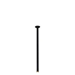 Sklep Kaja Dekoracyjna, loftowa tuba - czarny mat 90cm ANT 9083 ALHA T | Kaja* Oprawy Podtynkowe
