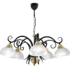 Sklep Kaja Dekoracyjna, retro lampa wisząca do salonu LX 5980 AURORA | Kaja* Randole Tradycyjne