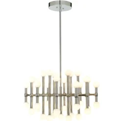 Sklep Kaja Dekoracyjna, satynowa lampa LED MX16009008-37A GIOVANNA | Kaja Store