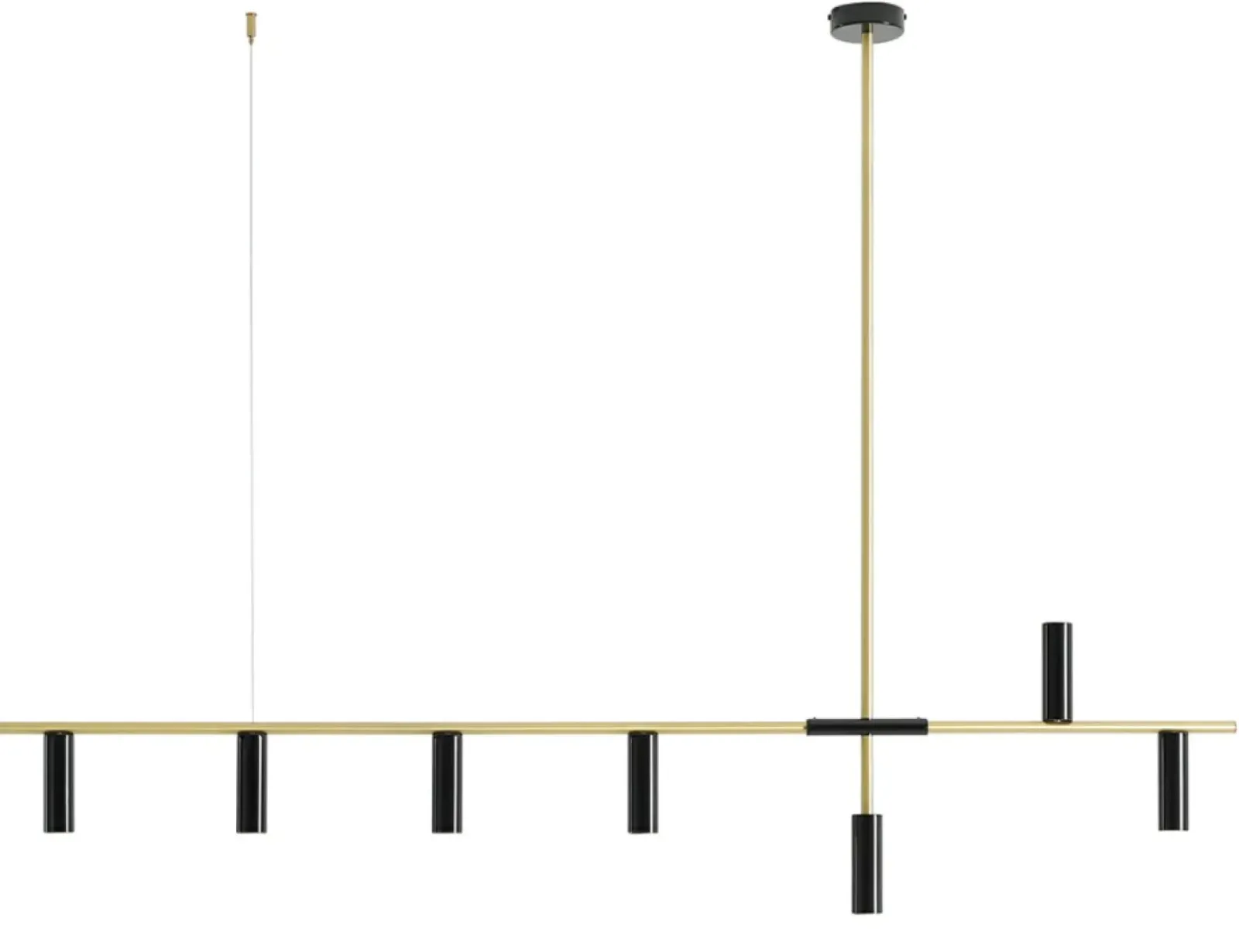 Sklep Kaja Dekoracyjna, szeroka, czarno-złota lampa nad stół 1083T40 TREVO Zadzwońporabattel.783200183(8-16)/mailsklep@kaja.com.pl Fashion