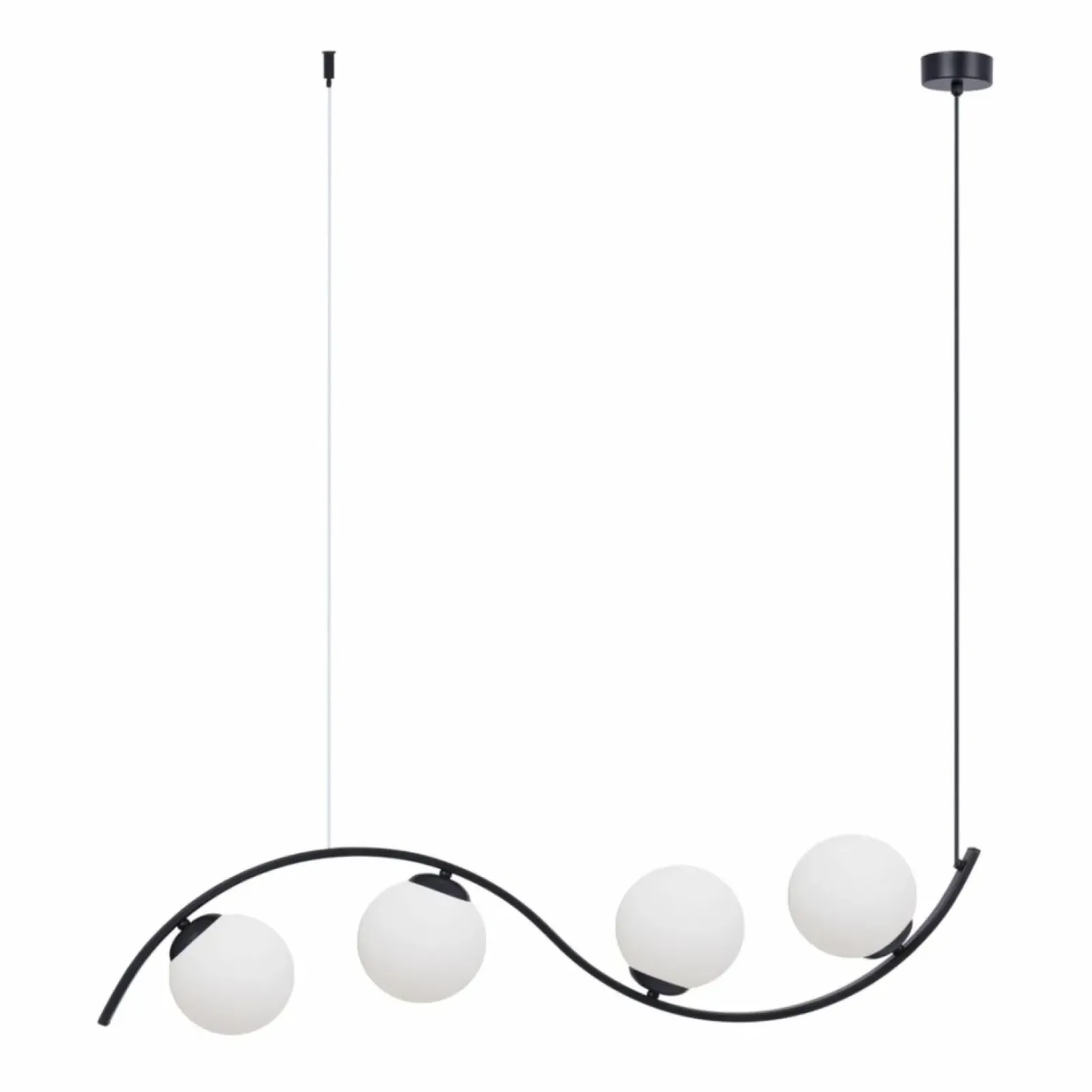 Sklep Kaja Dekoracyjna, szeroka lampa wisząca nad wyspę ZM 5014 WAVE | Kaja Clearance