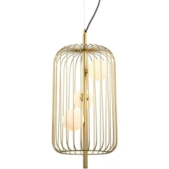 Sklep Kaja Dekoracyjna, złota lampa wisząca MDM-3934/3 GD HAYDEN | Kaja Best Sale