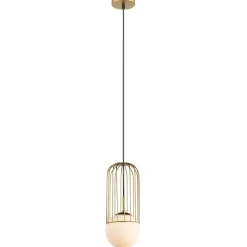 Sklep Kaja Dekoracyjna, złota lampa wisząca MDM-3939/1 GD MATTY | Kaja Shop