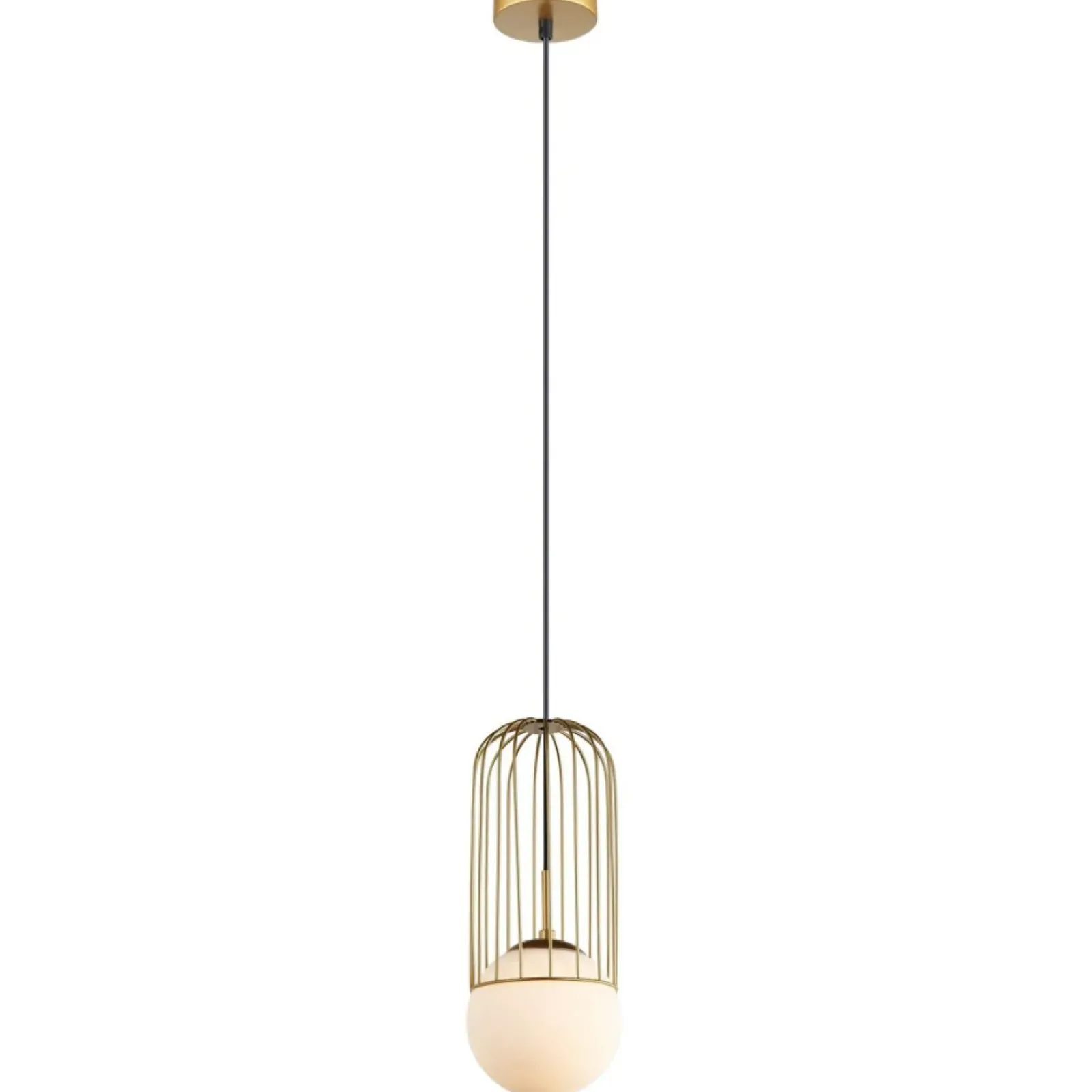 Sklep Kaja Dekoracyjna, złota lampa wisząca MDM-3939/1 GD MATTY | Kaja Shop