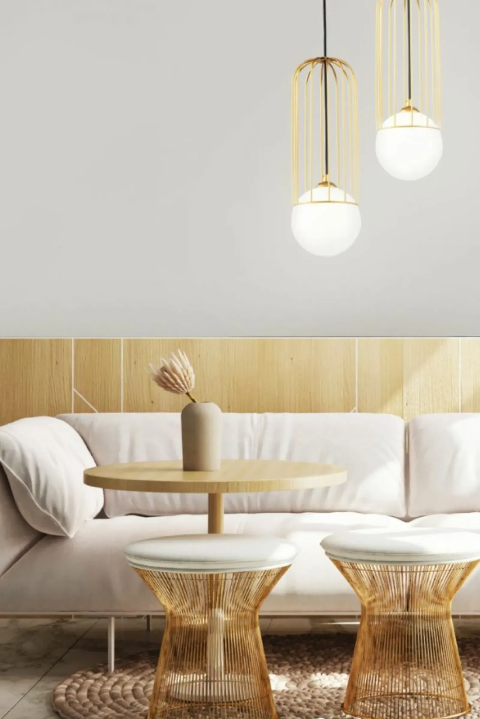 Sklep Kaja Dekoracyjna, złota lampa wisząca P362PL-01G TELFORD | Kaja Oświetlenie złoty New