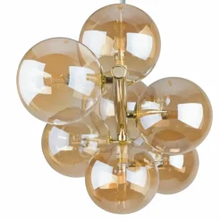 Sklep Kaja Dekoracyjna, złota lampa wisząca nad stół TK 5668 z serii ESTERA Hot