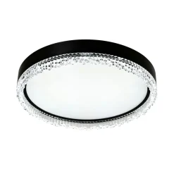 Sklep Kaja Dekoracyjny plafon LED z kryształkami FM2304400R-MB REGI | Kaja* Plafony Nowoczesne|Lampy Led