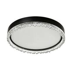 Sklep Kaja Dekoracyjny plafon LED z kryształkami FM2304400R-MB REGI | Kaja* Plafony Nowoczesne|Lampy Led