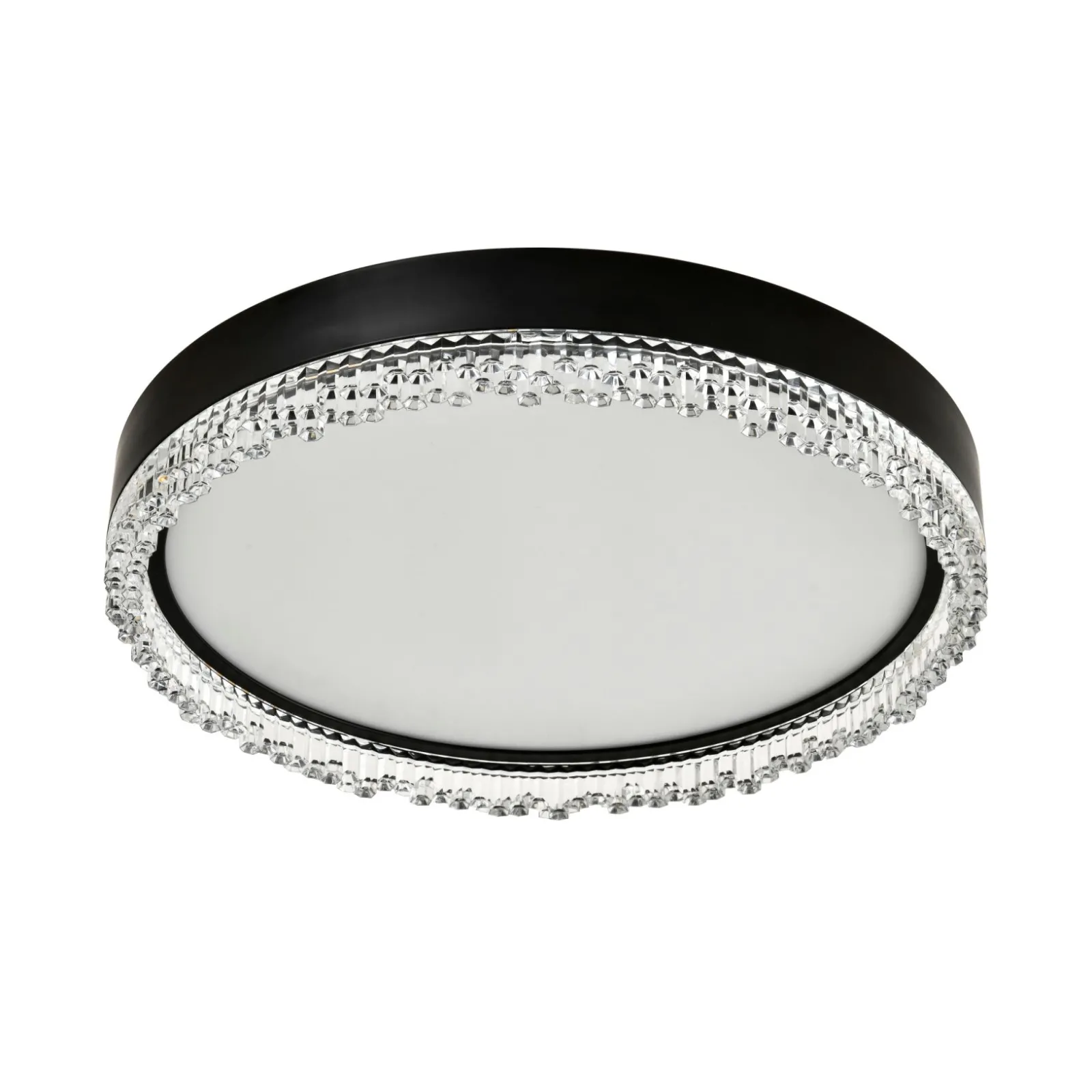 Sklep Kaja Dekoracyjny plafon LED z kryształkami FM2304400R-MB REGI | Kaja* Plafony Nowoczesne|Lampy Led