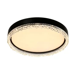 Sklep Kaja Dekoracyjny plafon LED z kryształkami FM2304400R-MB REGI | Kaja* Plafony Nowoczesne|Lampy Led