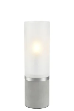 Sklep Kaja Designerska, betonowa lampka nocna typu tuba 108594 z serii MOLO* Nowoczesne Lampki Stołowe